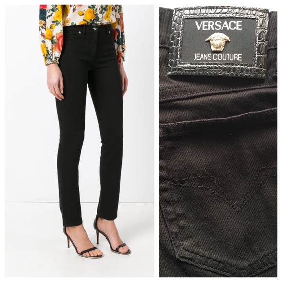 versace jeans couture black